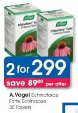 Clicks A.Vogel Echinaforce Forte Echinacea offer