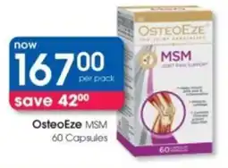 Clicks OsteoEze MSM offer