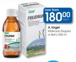 Clicks A.Vogel Molkosan Regular or Berry offer