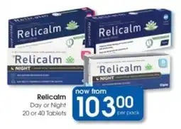 Clicks Relicalm Day or Night offer