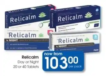 Clicks Relicalm Day or Night offer