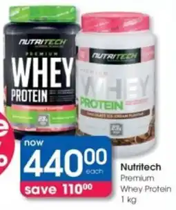 Clicks Nutritech Premium Whey Protein offer