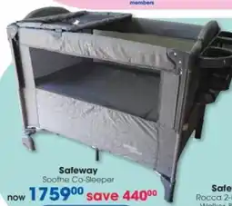 Clicks Safeway Soothe Co-Sleeper offer