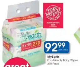 Clicks MyEarth Eco-Friendly Baby Wipes offer