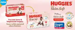 Clicks Huggies Gold Skin Soft offer