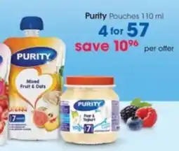 Clicks Purity Pouches offer