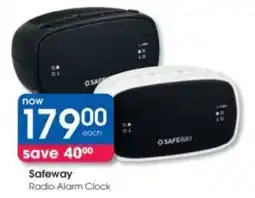 Clicks Safeway Radio Alarm Clock offer