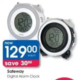 Clicks Safeway Digital Alarm Clock offer