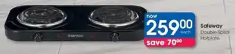 Clicks Safeway Double-Spiral Hotplate offer