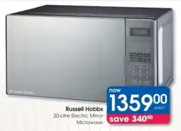 Clicks Russell Hobbs Electric Mirror Microwave offer