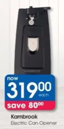 Clicks Kambrook Electric Can Opener offer