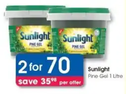 Clicks Sunlight Pine Gel offer