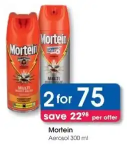 Clicks Mortein Aerosol offer