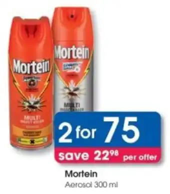 Clicks Mortein Aerosol offer