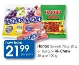 Clicks Haribo Sweets or Hi-Chew offer