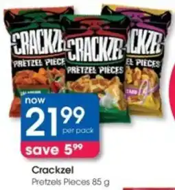 Clicks Crackzel Pretzels Pieces offer