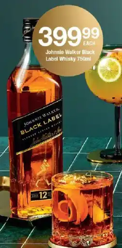 OK Liquor Johnnie Walker Black Label Whisky offer