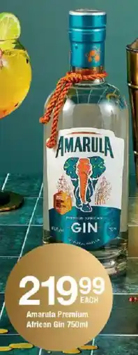 OK Liquor Amarula Premium African Gin offer