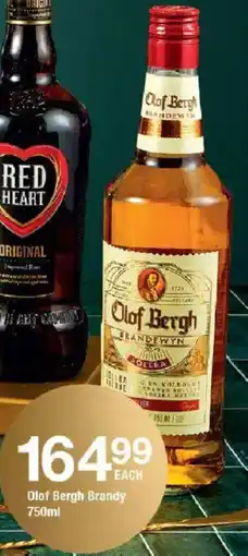 OK Liquor Olof Bergh Brandy offer
