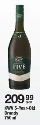 OK Liquor KWV 5-Year-Old Brandy offer
