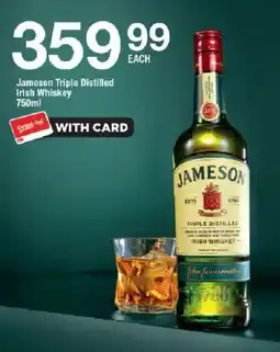 OK Liquor Jameson Triple Distilled Irish Whiskey offer