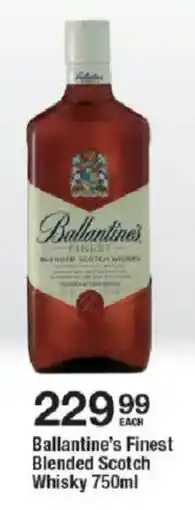 OK Liquor Ballantine's Finest Blended Scotch Whisky offer