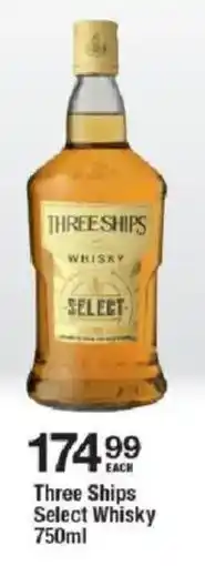 OK Liquor Three Ships Select Whisky offer