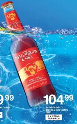 OK Liquor Buffelsfontein Brandy & Kola Coolers NRB offer