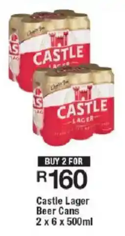 OK Liquor Castle Lager Beer Cans offer