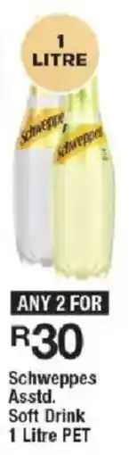 OK Liquor Schweppes Asstd. Soft Drink offer
