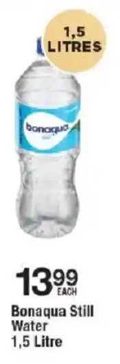 OK Liquor Bonaqua Still Water offer