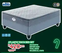 Best Home And Electric Edblo atlantic 152cm bed set offer