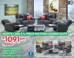 Best Home And Electric Monte carlo motion lounge suite offer
