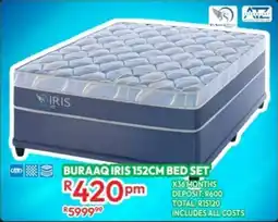 Best Home And Electric Buraaq iris 152cm bed set offer