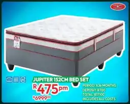 Best Home And Electric Jupiter 152cm bed set offer