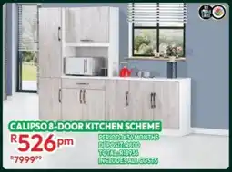 Best Home And Electric Calipso 8-door kitchen scheme offer