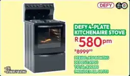 Best Home And Electric Defy 4-plate kitchenaire stove offer