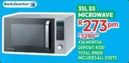 Best Home And Electric Kelvinator ss microwave offer