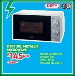 Best Home And Electric Defy metallic microwave offer