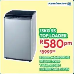 Best Home And Electric Kelvinator ss top loader offer