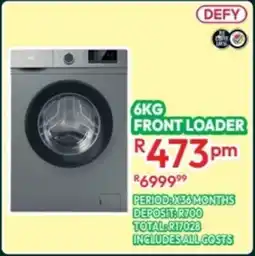 Best Home And Electric Defy front loader offer