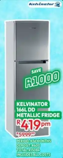 Best Home And Electric Kelvinator dd metallic fridge offer
