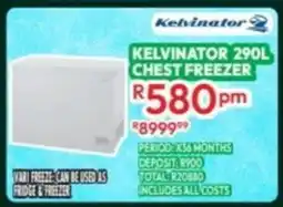 Best Home And Electric Kelvinator chest freezer offer