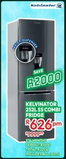 Best Home And Electric Kelvinator ss combi fridge offer