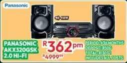 Best Home And Electric Panasonic AKX320GSK 2.0 hi-fi offer