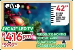 Best Home And Electric JVC 42" LED TV offer