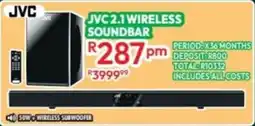 Best Home And Electric JVC 2.1 wireless soundbar offer