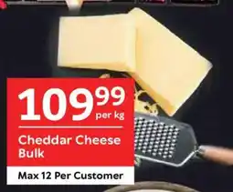 Oxford Freshmarket Cheddar Cheese Bulk offer