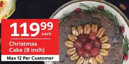 Oxford Freshmarket Christmas Cake offer