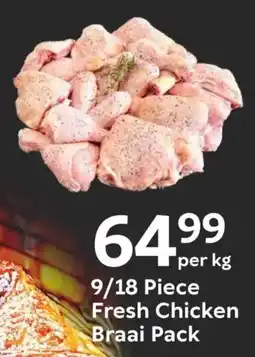 Oxford Freshmarket Fresh Chicken Braai Pack offer